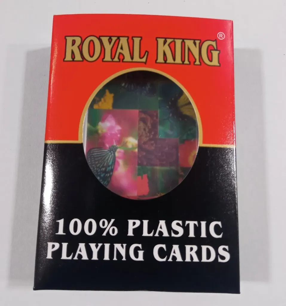 2445 Royal King playing cards plastic - 1 deck