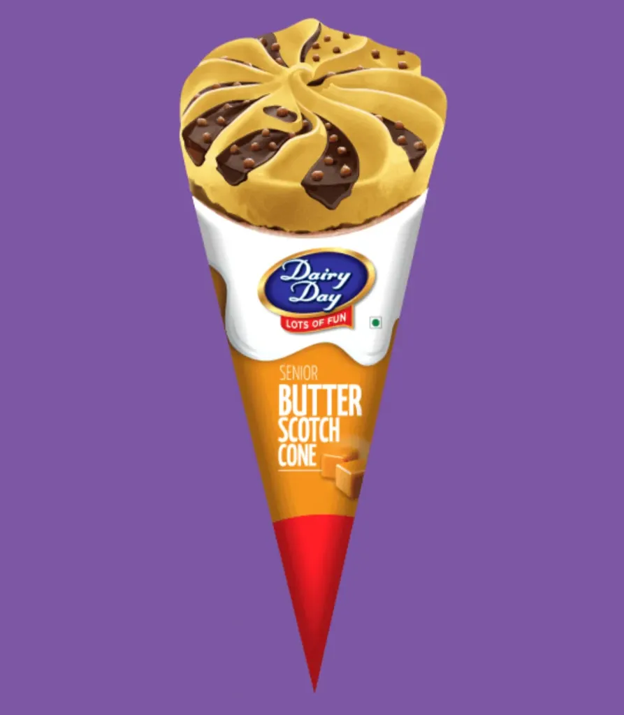Sr. Cone Butterscotch Icecream -120ml