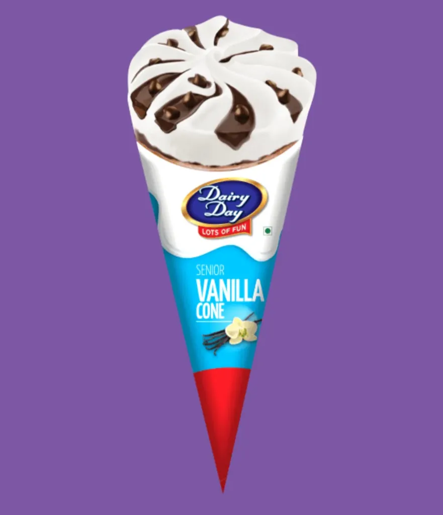 Sr.Cone Vanilla Icecream -120ml