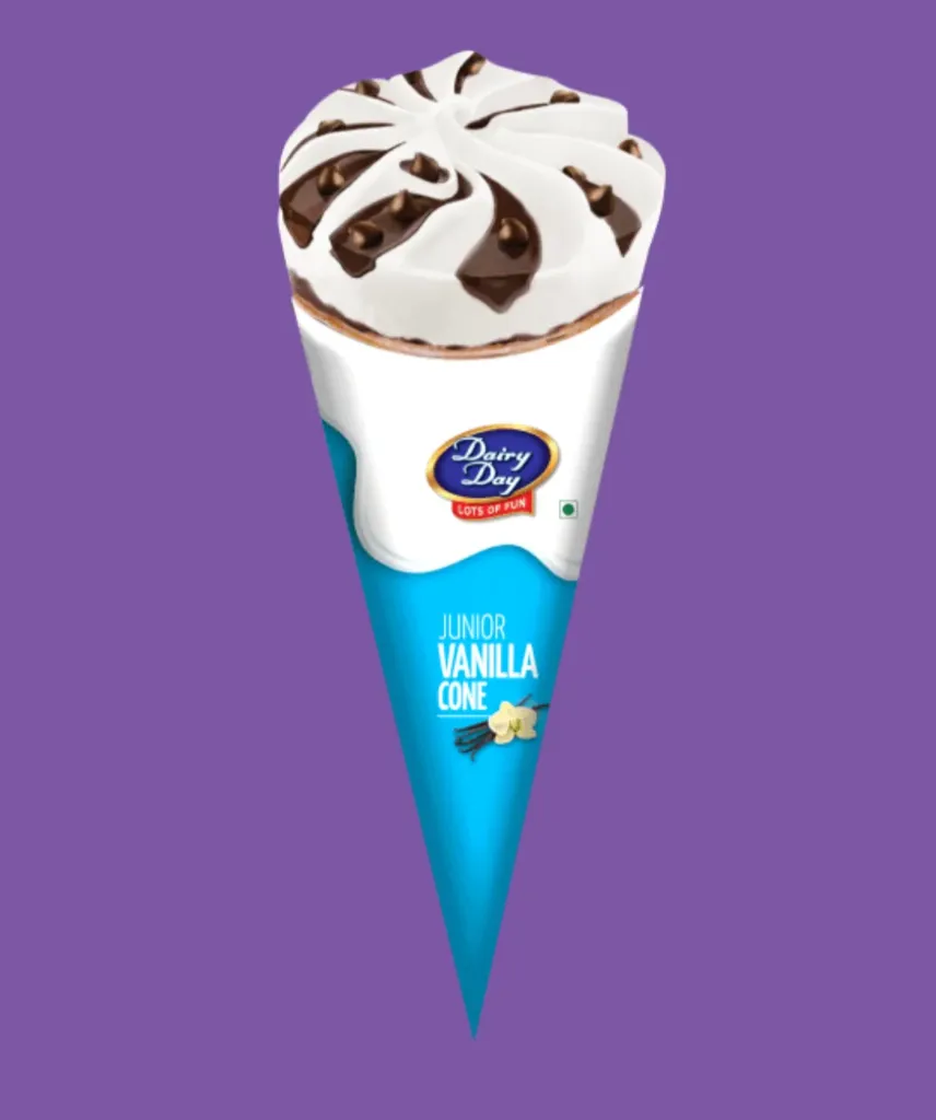 Jr.Cone Vanilla Icecream -65ml